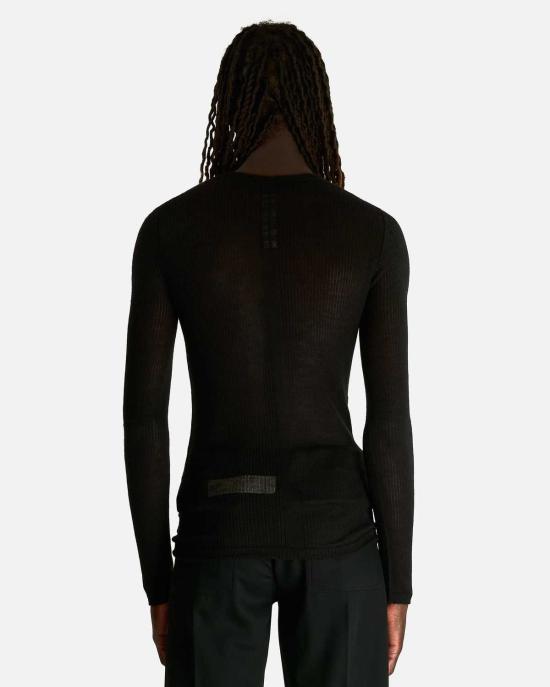  릭 오웬스 스웨터 니트 데니스 탑 - RICK OWENS