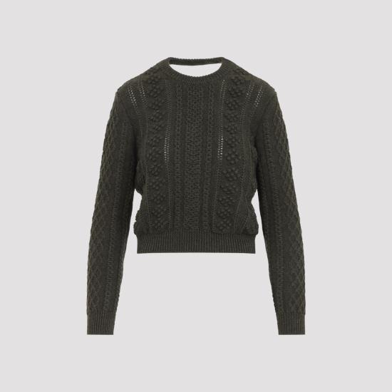 26FW 질샌더 스웨터 J02GP0260 J14846 312 THYME GREEN - JIL SANDER