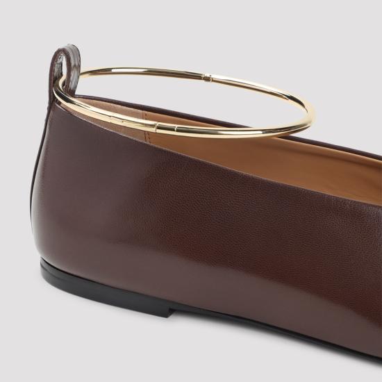 26FW 질샌더 플랫 슈즈 J15WZ0039 P7588 601 CHOCOLATE PLUM - JIL SANDER
