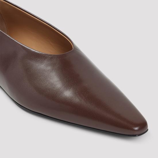 26FW 질샌더 플랫 슈즈 J15WZ0039 P7588 601 CHOCOLATE PLUM - JIL SANDER