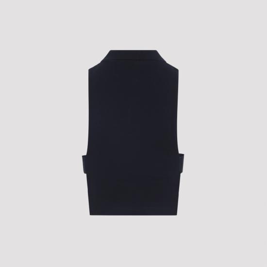 26FW 미우미우 폴로 티셔츠 MJT738SOOO 14RW F0008 BLEU - MIU MIU