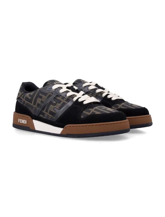 26SS 펜디 매치 스니커즈 7E1688AQ6I F1PXA BLACK TOBACCO - FENDI