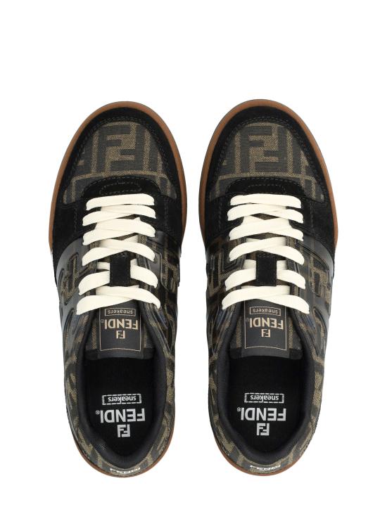 26SS 펜디 매치 스니커즈 7E1688AQ6I F1PXA BLACK TOBACCO