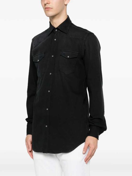 26SS 사르토리오 긴팔 셔츠 SCC0001SH445920 NERO - SARTORIO