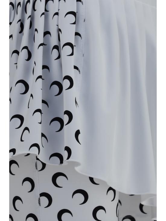26SS 마린세르 미디 스커트 WSK137ACJER0101 WH00 WHITE - MARINE SERRE