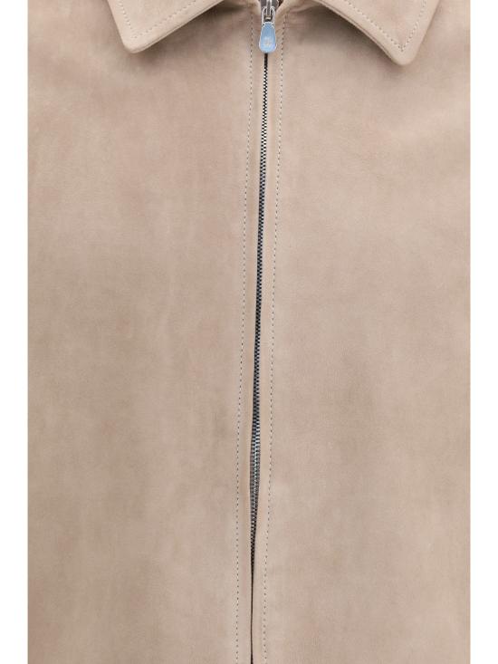 26SS 브루넬로 쿠치넬리 컨트리 스웨이드 블루종 MPCAO2071 CZT85 BEIGE - BRUNELLO CUCINELLI
