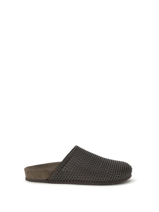 26SS 브루넬로 쿠치넬리 뮬/슬리퍼 MZSKG3155 C8279 BROWN