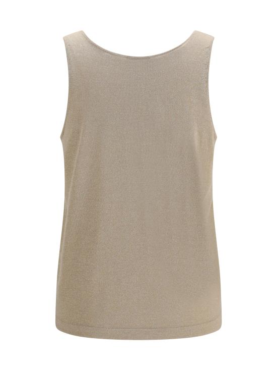 26FW 브루넬로 쿠치넬리 민소매 티셔츠 M41848600P C077 BEIGE - BRUNELLO CUCINELLI