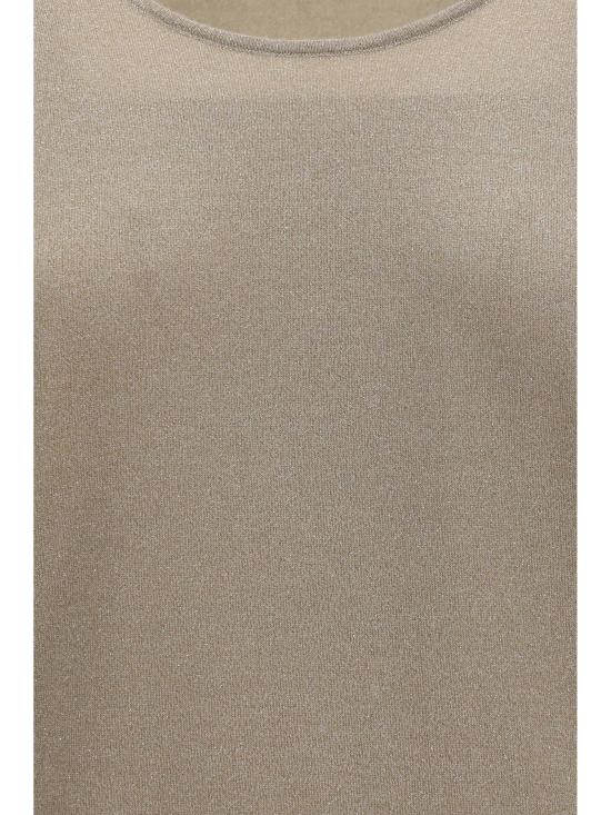 26FW 브루넬로 쿠치넬리 민소매 티셔츠 M41848600P C077 BEIGE - BRUNELLO CUCINELLI