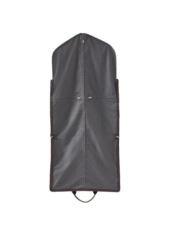 26SS 브루넬로 쿠치넬리 카프스킨 슈트 케이스 MWN4CU390 CAW48 GREY - BRUNELLO CUCINELLI