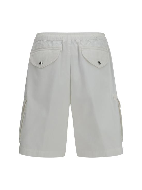 26SS 브루넬로 쿠치넬리 숏팬츠 M252DU0025 C2200 WHITE - BRUNELLO CUCINELLI