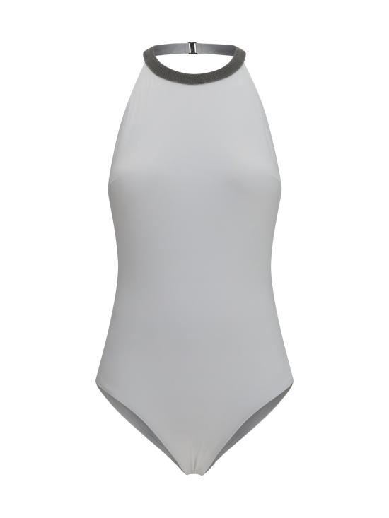 26SS 브루넬로 쿠치넬리 원피스 수영복 ML902VS899 C001 WHITE