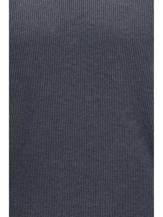 26SS 브루넬로 쿠치넬리 잉글리시 립 코튼 니트 폴로셔츠 M29400015 CB869 GREY - BRUNELLO CUCINELLI