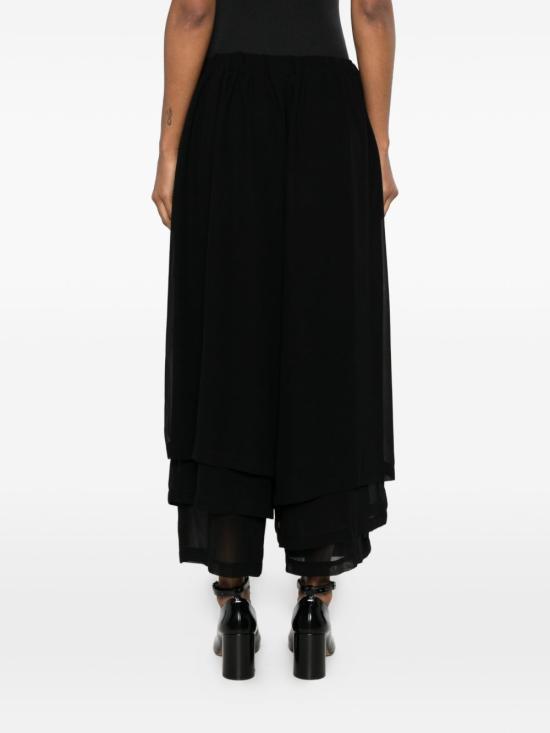 26SS 꼼마꼼마 스트레이트 팬츠 RQP019 0511 BLACK - COMME COMME
