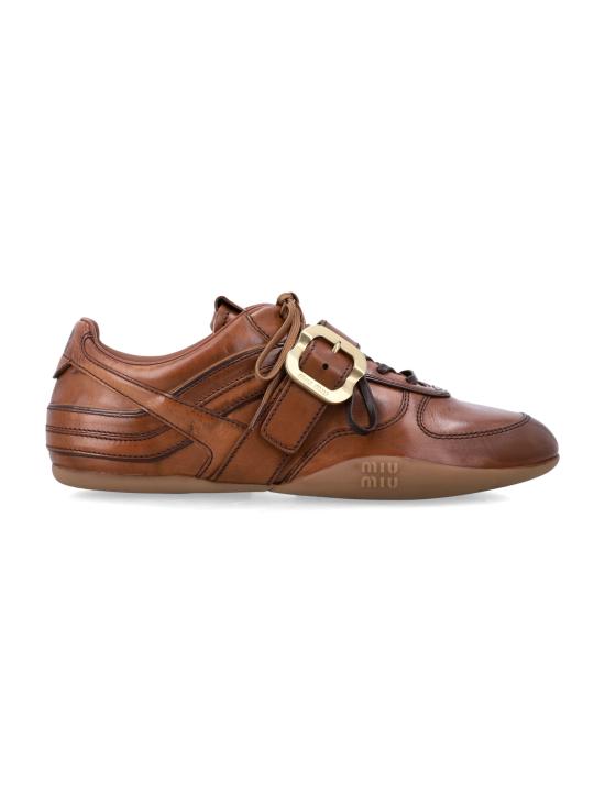 26SS 미우미우 스니커즈 5E549E537 F0046 COGNAC