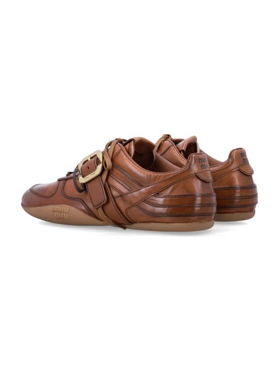 26SS 미우미우 스니커즈 5E549E537 F0046 COGNAC - MIU MIU