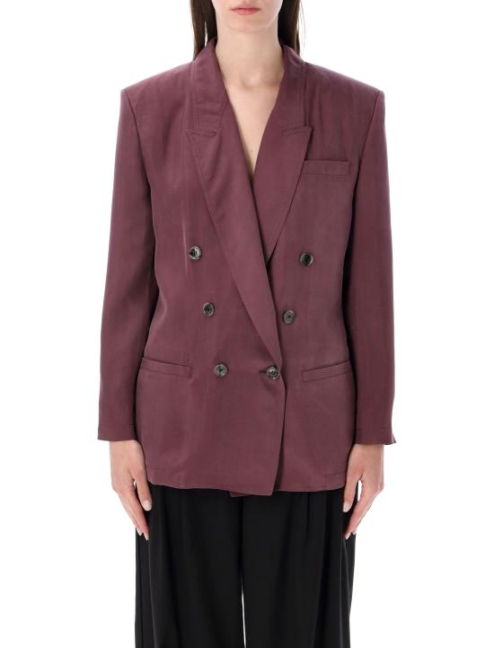26SS 생로랑 수트 자켓 851026Y6J78 5060 AUBERGINE