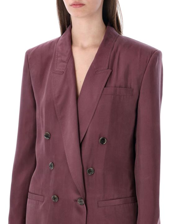 26SS 생로랑 수트 자켓 851026Y6J78 5060 AUBERGINE - SAINT LAURENT