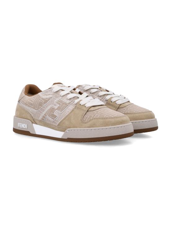 26SS 펜디 매치 FF 자카드 스니커즈 7E1688AY9B F1TNU BEIGE - FENDI