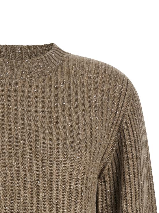 26FW 브루넬로 쿠치넬리 스웨터 MBM753500PC506 Beige - BRUNELLO CUCINELLI