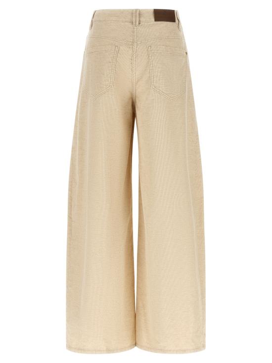 26FW 브루넬로 쿠치넬리 스트레이트 팬츠 MP185P4059C9881 Beige - BRUNELLO CUCINELLI