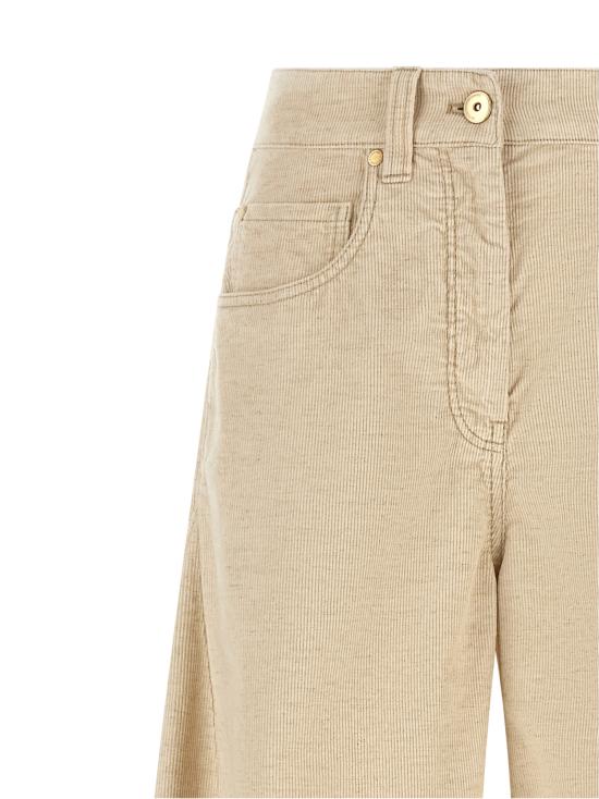 26FW 브루넬로 쿠치넬리 스트레이트 팬츠 MP185P4059C9881 Beige - BRUNELLO CUCINELLI