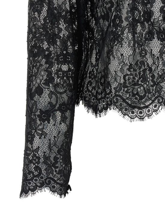 26FW 셀프 포트레이트 블라우스 PF26032TABBLACK Black - SELF PORTRAIT
