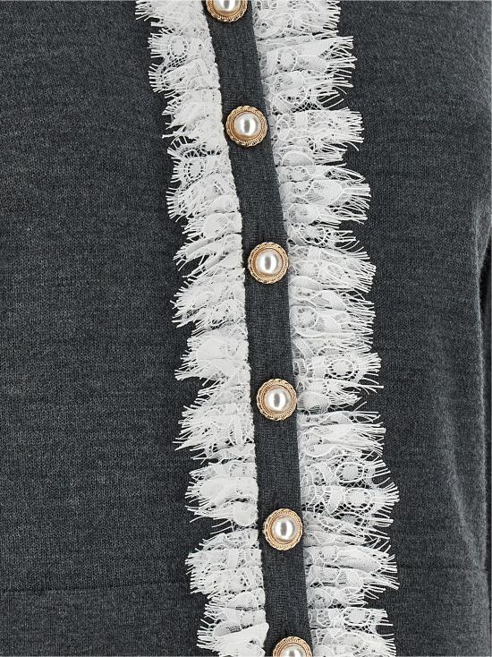 26FW 셀프 포트레이트 가디건 PF26134CGRGREY Gray - SELF PORTRAIT