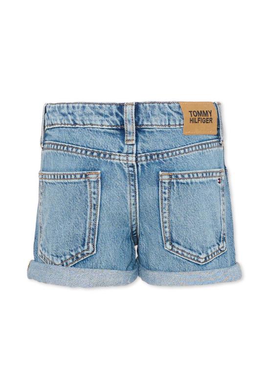 26SS [키즈] 타미힐피거 데님 숏팬츠 KG0KG09132 1A4 DENIM - TOMMY HILFIGER