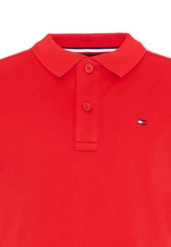 26SS [키즈] 타미힐피거 폴로 셔츠 KB0KB10007 XL8 RED - TOMMY HILFIGER
