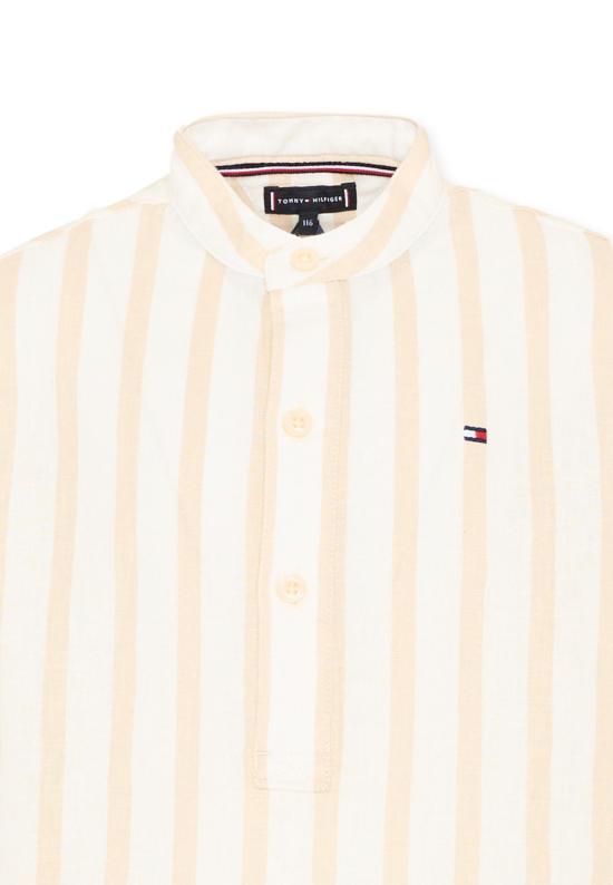 26SS [키즈] 타미힐피거 셔츠 KB0KB10209 ACI BEIGE - TOMMY HILFIGER