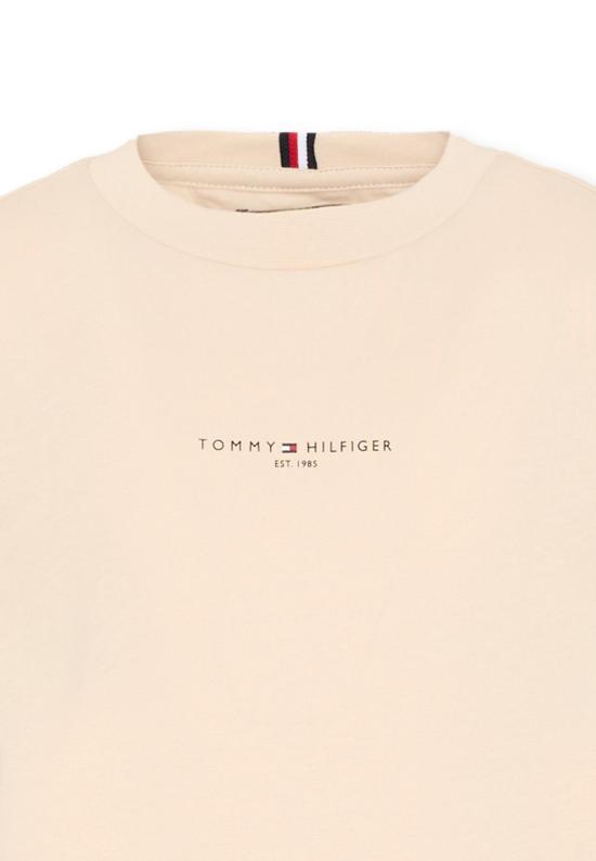 26SS [키즈] 타미힐피거 캐주얼 세트 KB0KB09666 ACI BEIGE - TOMMY HILFIGER