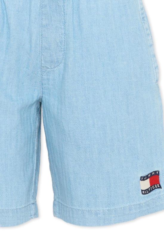 26SS [키즈] 타미힐피거 쇼츠/버뮤다 KB0KB10248 1A4 DENIM - TOMMY HILFIGER
