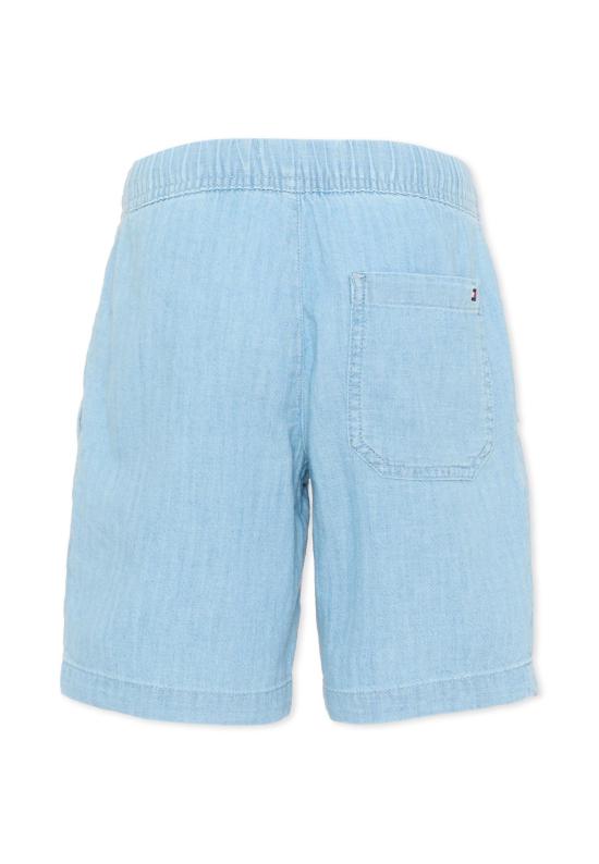 26SS [키즈] 타미힐피거 쇼츠/버뮤다 KB0KB10248 1A4 DENIM - TOMMY HILFIGER