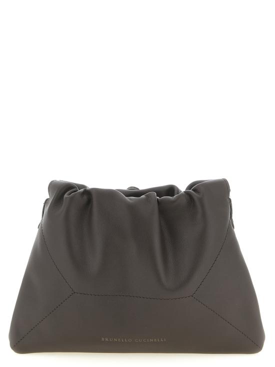 26FW 브루넬로 쿠치넬리 클러치/파우치 MBXAD2808PC8279 Brown