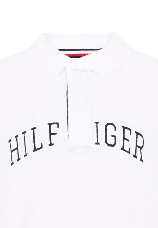 26SS [키즈] 타미힐피거 폴로 셔츠 KB0KB10231 YBR WHITE - TOMMY HILFIGER