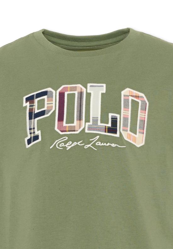 26FW [키즈] 랄프 로렌 티셔츠 B18474001 GREEN - RALPH LAUREN