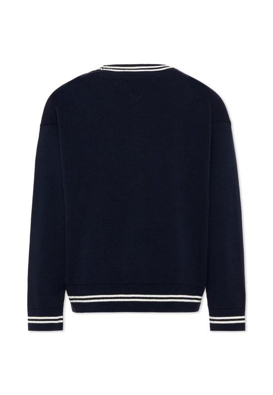 26SS [키즈] 타미힐피거 가디건 KB0KB10427 C1G BLUE - TOMMY HILFIGER