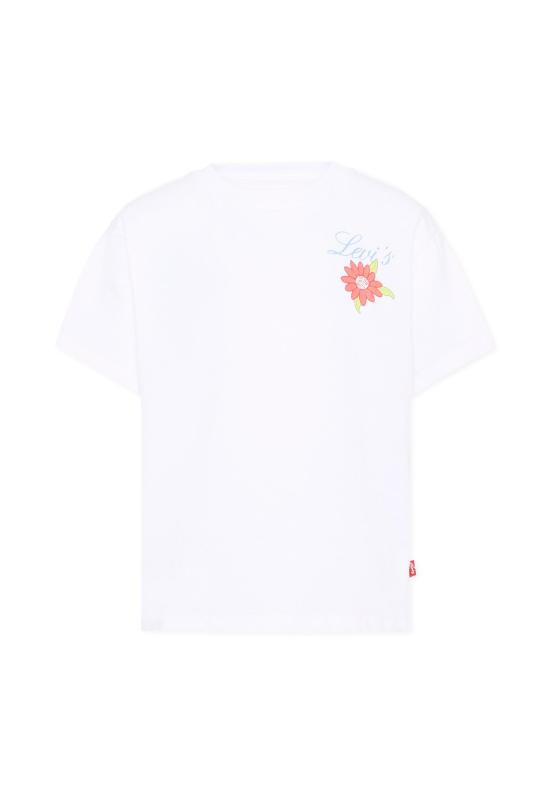 26SS [키즈] 리바이스 티셔츠 4EP700 W1T WHITE