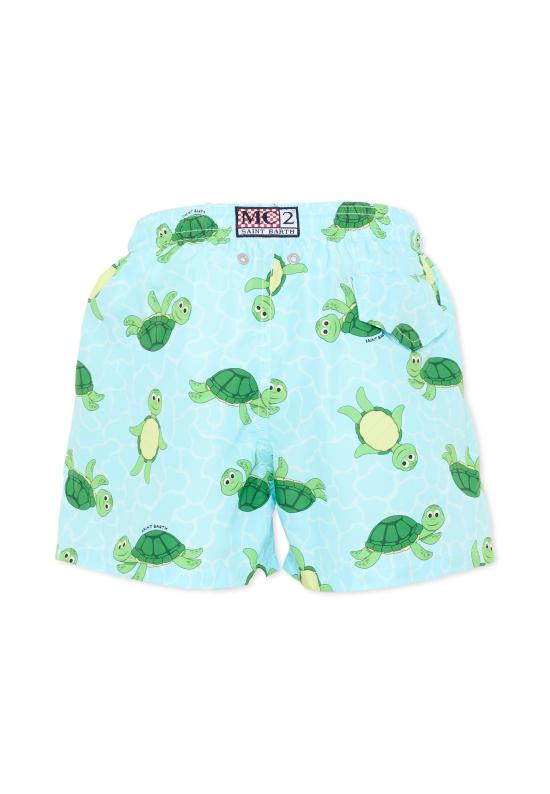 26SS [키즈] 세인트바쓰 스윔팬츠 JEA0004 02056L LIGHT BLUE - MC2 SAINT BARTH