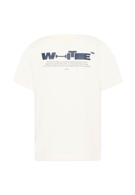 26SS [키즈] 오프화이트 티셔츠 44BAA002S26J00A100 IVORY - OFF WHITE