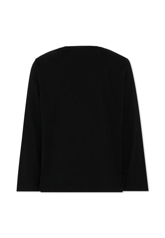 26SS [키즈] 오프화이트 티셔츠 44BAB001S26J001001 BLACK - OFF WHITE