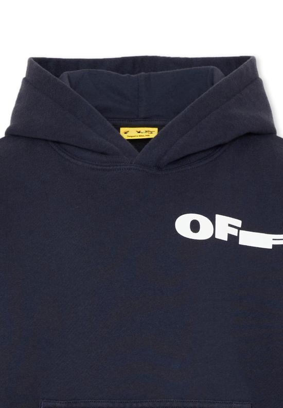 26SS [키즈] 오프화이트 니트/스웻셔츠 44BBB001S26F006410 BLUE - OFF WHITE