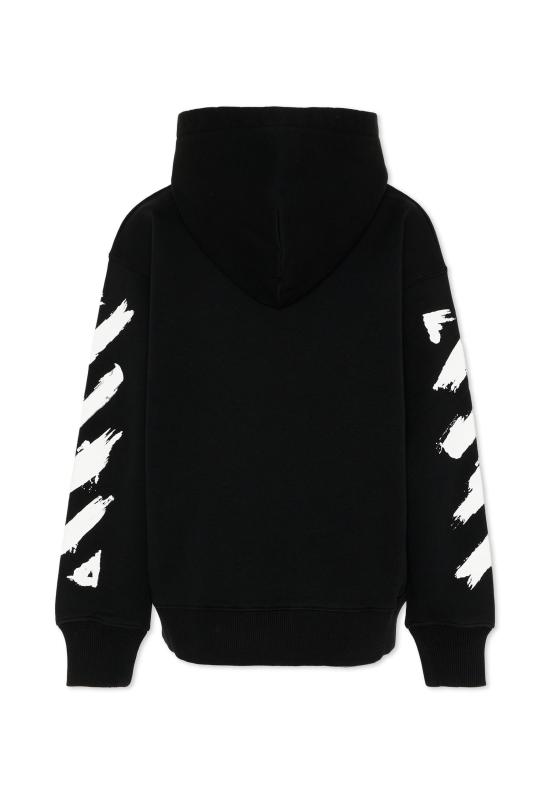 26SS [키즈] 오프화이트 니트/스웻셔츠 44BBB001S26F005001 BLACK - OFF WHITE
