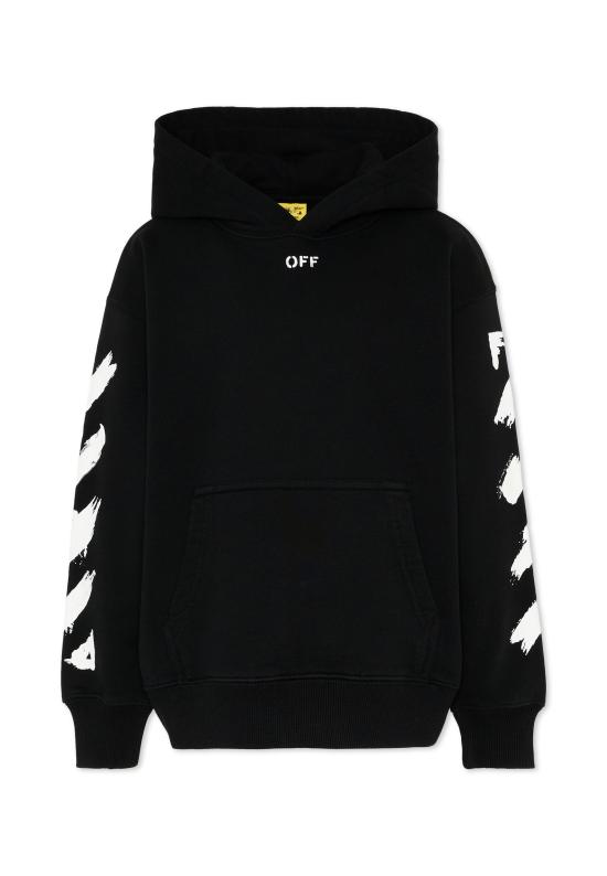 26SS [키즈] 오프화이트 니트/스웻셔츠 44BBB001S26F005001 BLACK