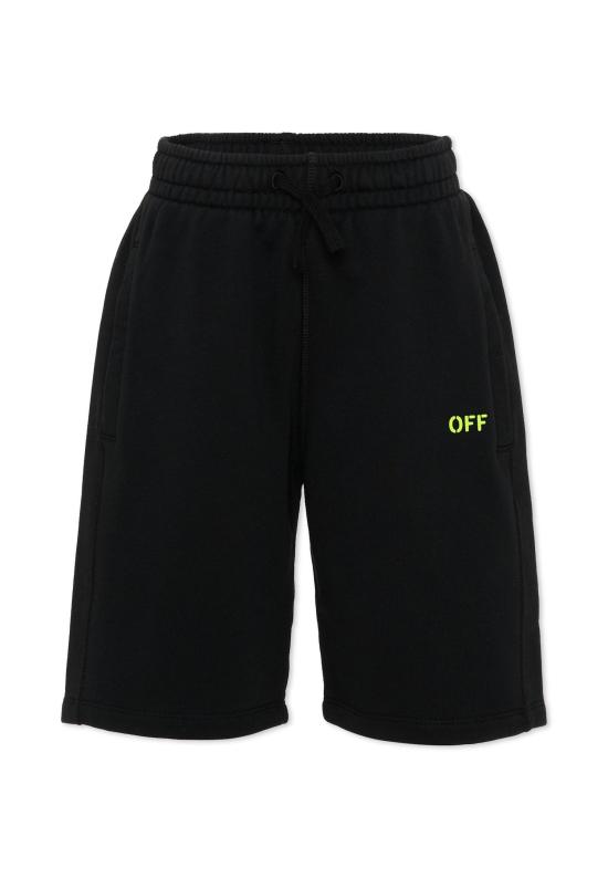 26SS [키즈] 오프화이트 쇼츠/버뮤다 44BCI001S26F002001 BLACK