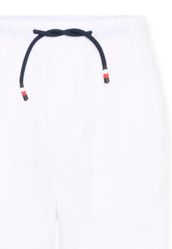 26SS [키즈] 타미힐피거 스트레이트 팬츠 KB0KB09640 YBR WHITE - TOMMY HILFIGER