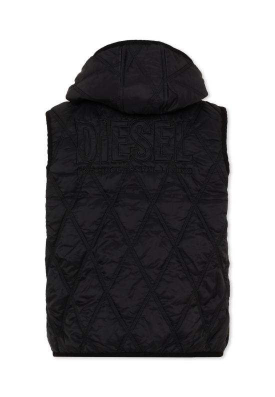 25SS [키즈] 디젤 베스트 J02211 KXBM0 K900 BLACK - DIESEL