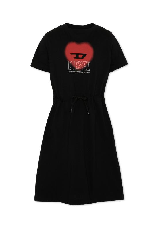 25SS [키즈] 디젤 원피스 J02232 0CATM K900 BLACK