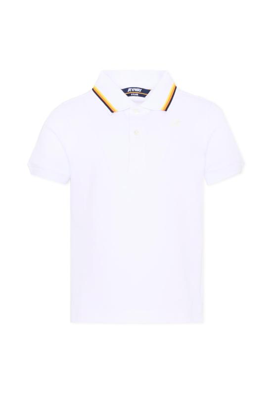 26SS [키즈] 까웨 폴로 셔츠 K6126MW 001 WHITE